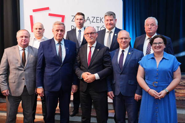 reprezentanci samorządów z województwa podlaskiego podczas Gali finałowej 