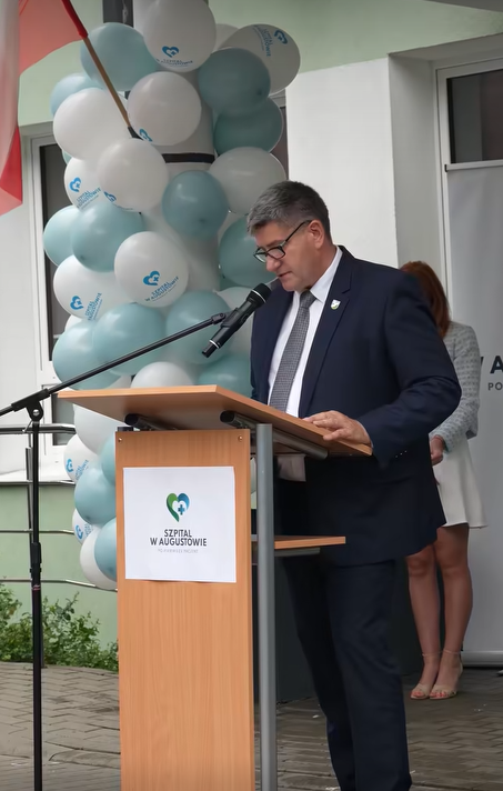 Przemówienie Starosty P. Rusieckiego
